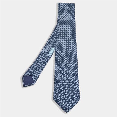 hermes dark blue tie|Hermes double baucher ties.